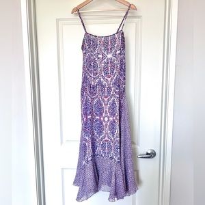 100% Silk Rebecca Taylor lined Slip Dress sz10